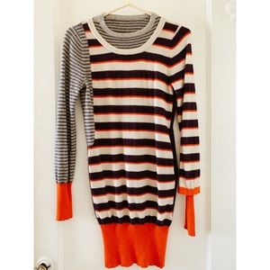 Unique 100% cashmere sweater dress